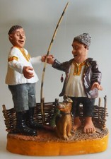 Statuina Vintage Pescatore