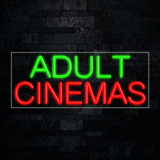 Insegna al neon led cinema