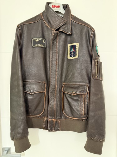 Giacca pelle aeronautica - giacca,