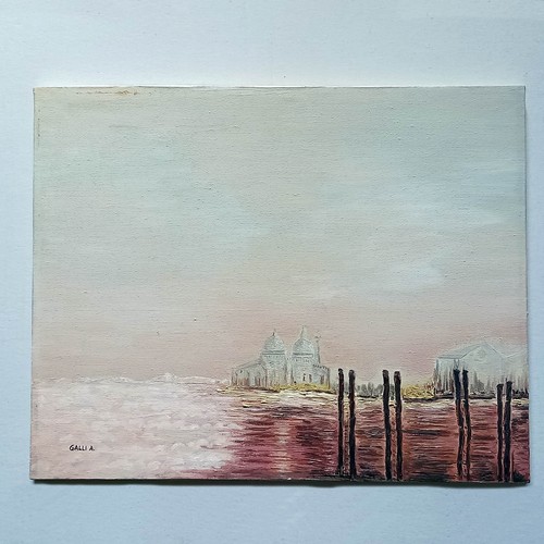 169 quadro sogno venezia olio - 169,
