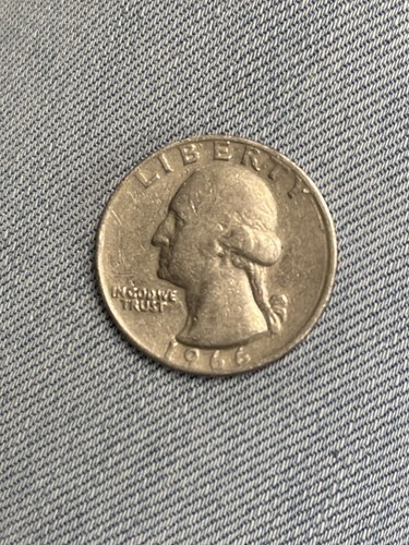1966 liberty quarter dollar - 1966, us