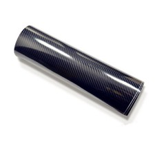 Pellicola carbonio 6D nero lucido car wrapping 3 m x 152 cm condotti aria 10,09 €/m²