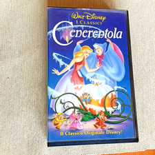 Cenerentola vhs originale - cenerentola,