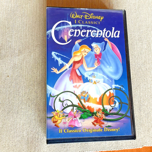 Cenerentola vhs originale - vhs,