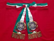 Fascia Tricolore da Sindaco modello lombare anni 1950/60 vintage