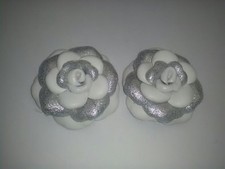 Clip per scarpe rosa in vera