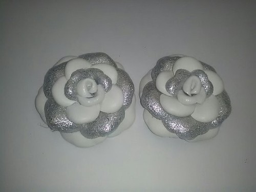 Clip per scarpe rosa vera - clip,