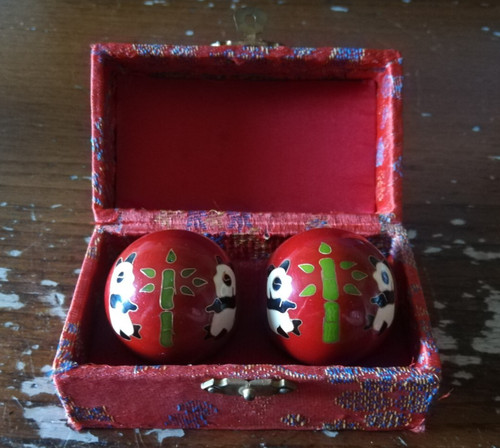 Palline metallo baoding - palline,