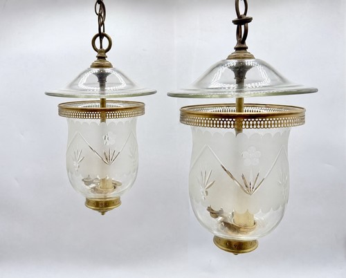Lanterne vaso campana vetro