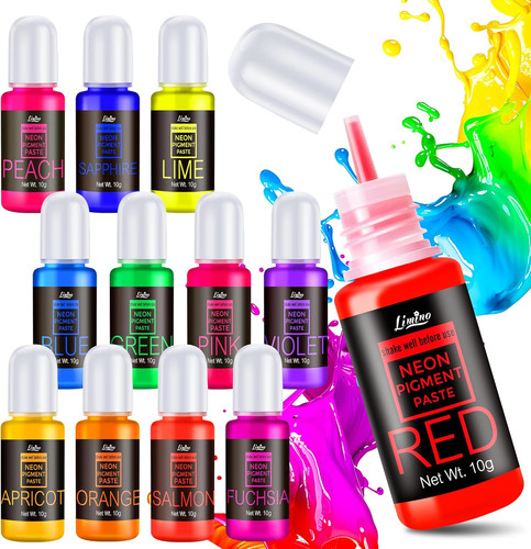 Pasta pigmentata neon 12 - -,