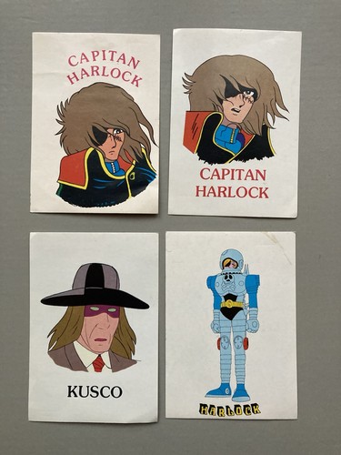 Lotto figurine capitan harlock - figurine,