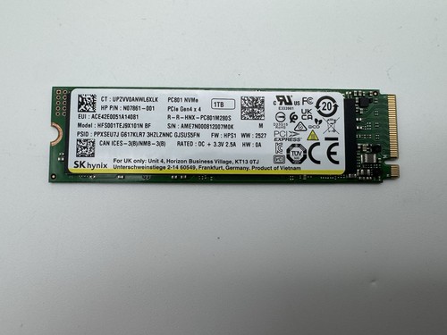 Hynix pc801 1tb - sk, nvme