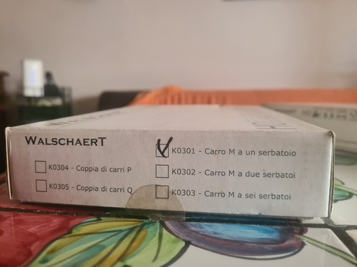 Walschaert carro cisterna - cisterna, m