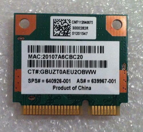 Pavilion 1349sa wi fi - hp, g6