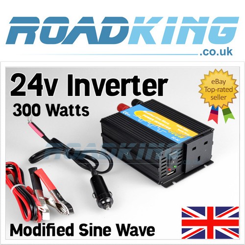 Inverter 24v 300w onda - inverter,
