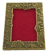 Brass Photo Frame Table