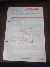 DE TOMASO 1991, registro carburante De Tomaso " targa prova 467"