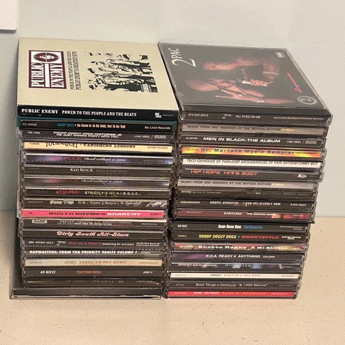 Large rap gangsta cd lot - (36),