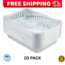 20 Pack Small Drip Pans Weber