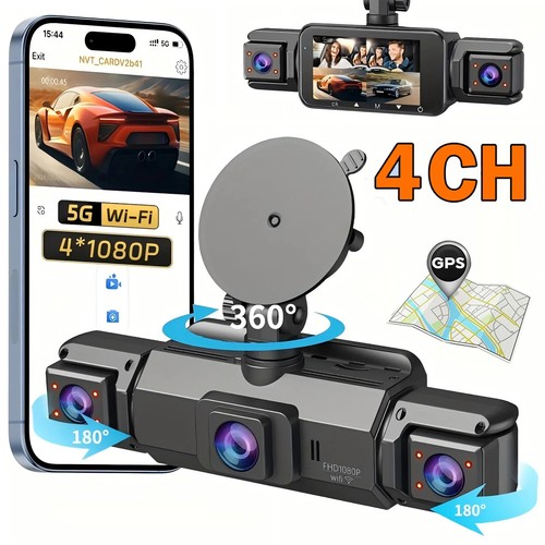 Dash cam auto - cam, canali