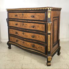 ANTICO COMÒ CANTERANO LOMBARDO LEGNO NOCE 4 CASSETTI 1600 BERGAMASCO CASSETTONE