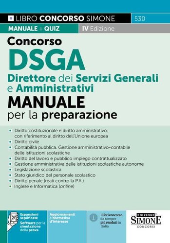 Concorso dsga direttore dei - dsga,