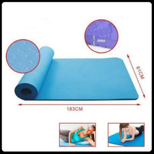 TAPPETINO TAPPETO PER GINNASTICA PALESTRA FITNESS YOGA PILATES ANTISCIVOLO 1 cm