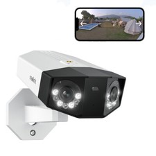 Reolink 8MP Poe sicurezza esterna colore notte 180° vista doppia lente Duo 2 POE