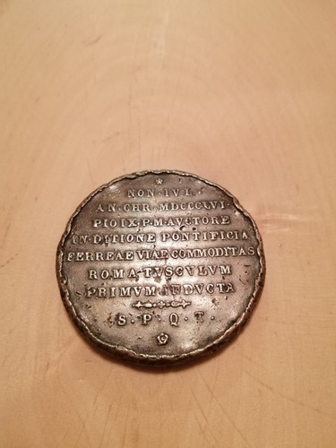 Moneta vaticano 1856 - 1856, pio