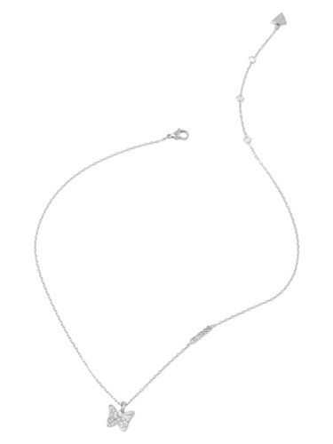 Collana guess chrysalis silver - guess,