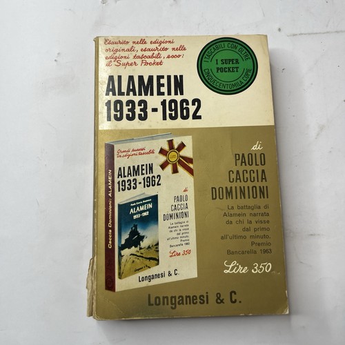 Alamein 1933 1962 paolo - 1933-1962, di