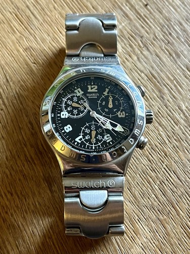 Swatch irony chrono - irony, "black