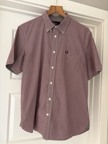 Camicia fred perry gingham - camicia,