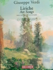 VERDI - LIRICHE - canto e