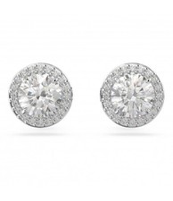 Orecchini a buco Swarovski Constella bianchi rodio  5636269