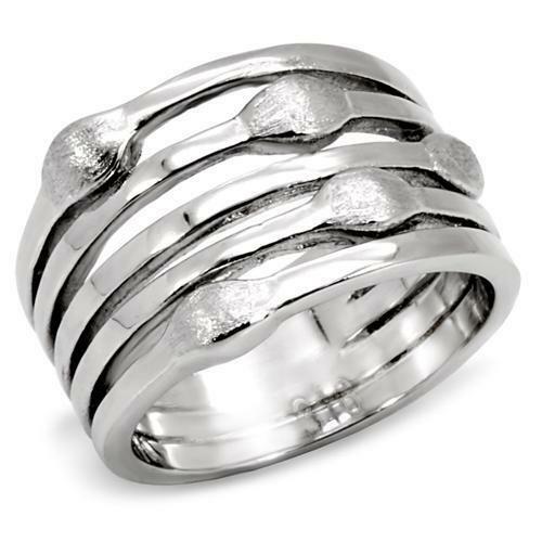 Tk106 anello acciaio inox - anello, in