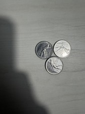 3x Moneta 50 Lire 1976