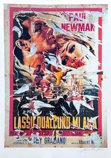 Mimmo Rotella, Lassù qualcuno