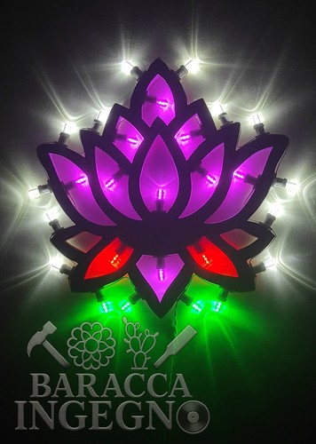 Luminarie salentine fiore - luminarie, di