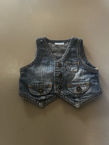 Gilet jeans neonato mesi - jeans,