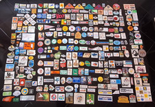 LOTTO 300 ADESIVI VINTAGE anni 70/80 MISTI SPORT PUBBLICITA' TV RADIO ROBOT ETC.