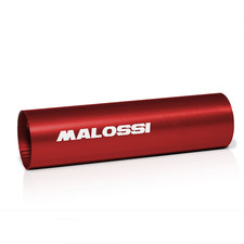 TUBI SILENZIATORE IN ALLUMINIO ANODIZZATO ROSSO Ø60 MALOSSI PER MARMITTE RACING