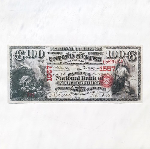 Banconota 100 dollari - 1865, n