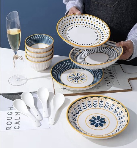Set pranzo ceramica per - set,