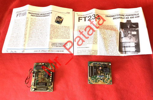 Ft185 ft233 radiocomando uhf - ft233,