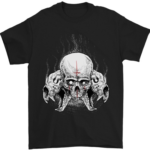 Satanico teschi biker - teschi,
