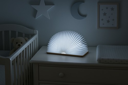 Lampada libro led pieghevole - libro,