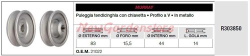 Puleggia tendicinghia murray - tendicinghia,