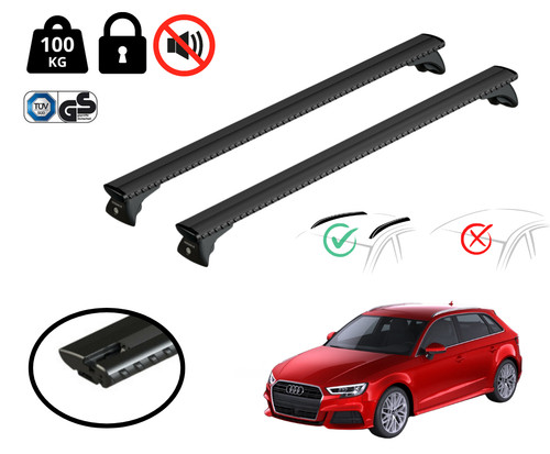 Barre portatutto per audi - barre,