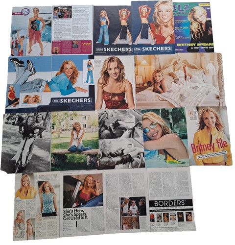Ritagli riviste britney spears - riviste,
